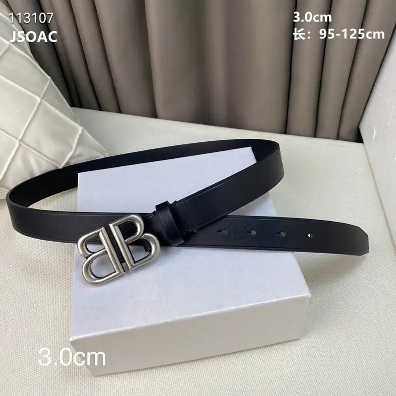 Balenciaga belt 30mmX95-125cm 8L12
